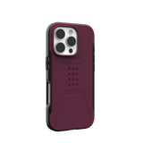 UAG Civilian Rugged Slim iPhone 16 Pro 6.3 Case & MagSafe - Bordeaux