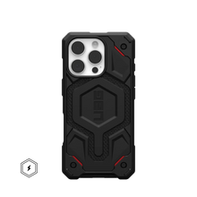 Load image into Gallery viewer, UAG Monarch Pro Kevlar iPhone 16 Pro 6.3 Case &amp; MagSafe - Kevlar Black