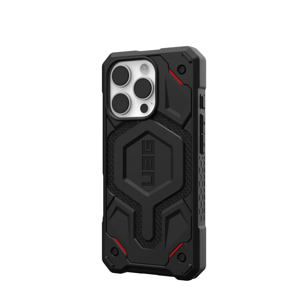 UAG Monarch Pro Kevlar iPhone 16 Pro 6.3 Case & MagSafe - Kevlar Black