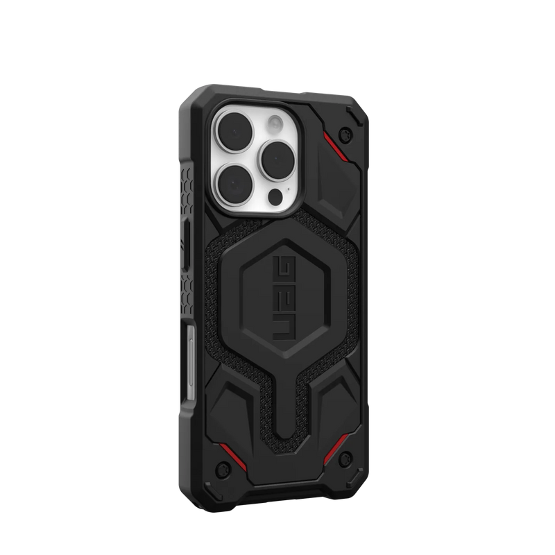UAG Monarch Pro Kevlr iPhone 16 Pro 6.3 Case & MagSafe - Kevlar Black