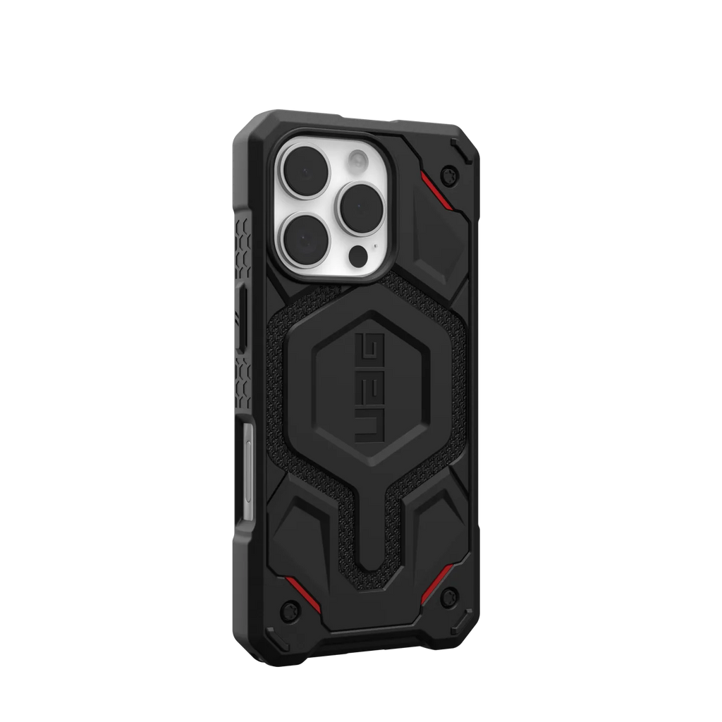 UAG Monarch Pro Kevlar iPhone 16 Pro 6.3 Case & MagSafe - Kevlar Black