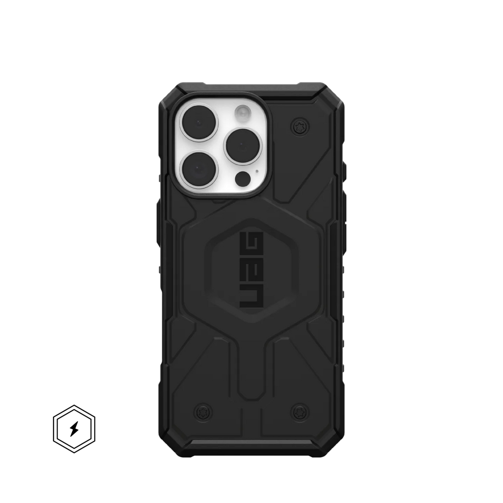 UAG Pathfinder Rugged & Light iPhone 16 Pro 6.3 Case & MagSafe - Black