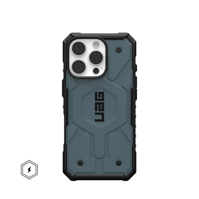UAG Pathfinder Rugged & Light iPhone 16 Pro 6.3 Case & MagSafe - Cloud Blue