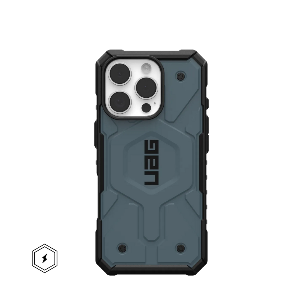 UAG Pathfinder Rugged & Light iPhone 16 Pro Max 6.9 Case & MagSafe - Cloud Blue