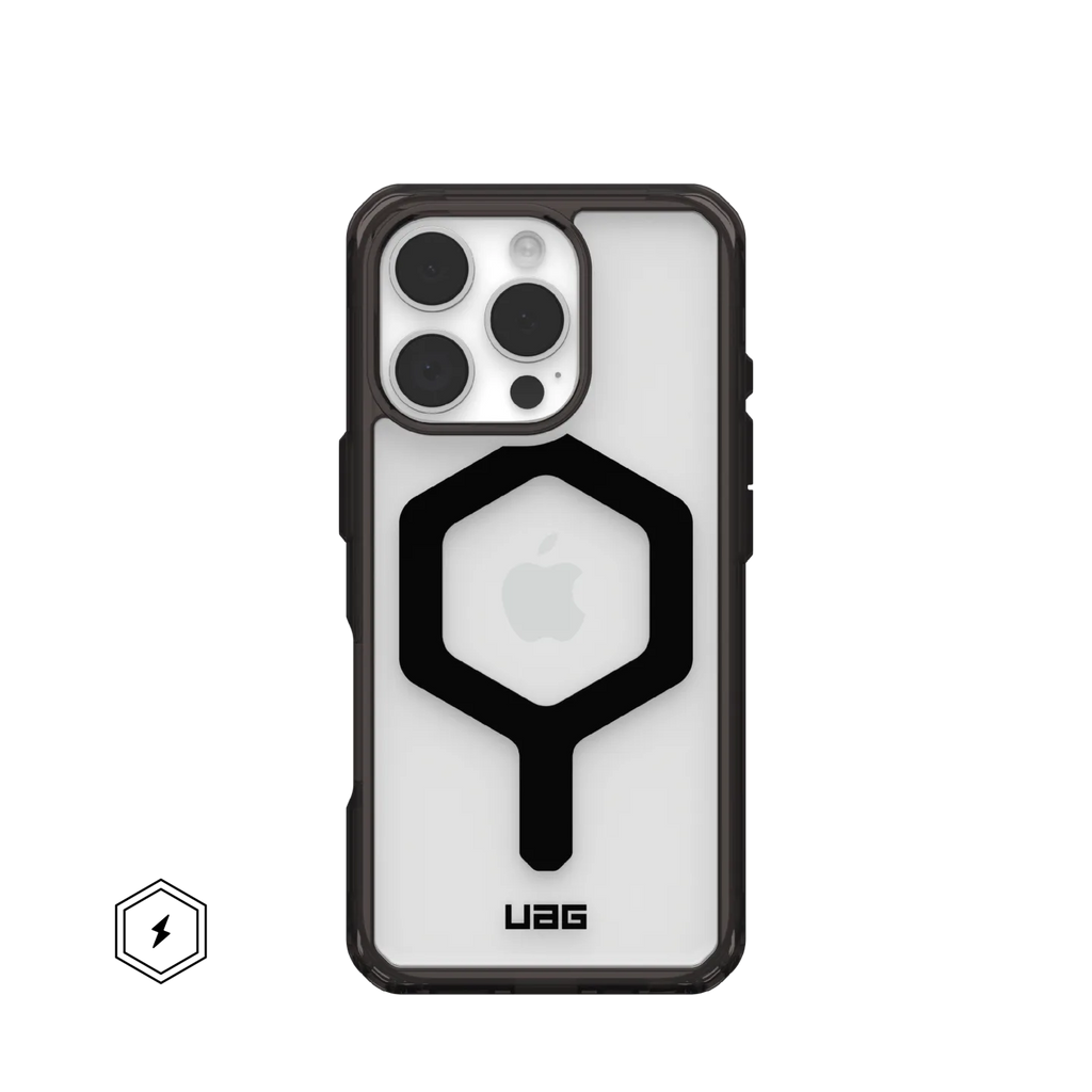 UAG Plyo iPhone 16 Pro 6.3 Case & MagSafe - Clear Black