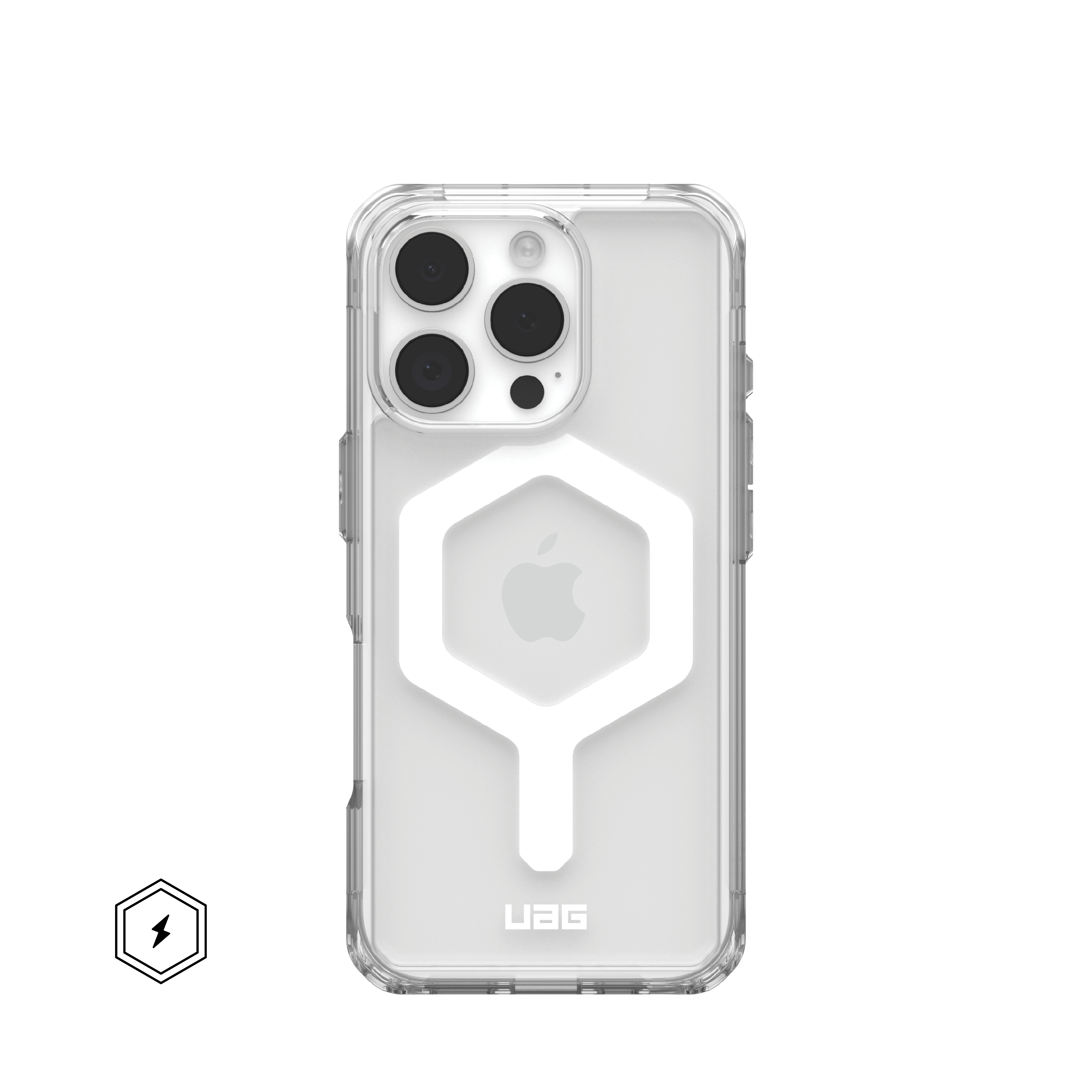 UAG Plyo Clear Case & MagSafe for iPhone 16 Pro Max 6.9 - Ice / White