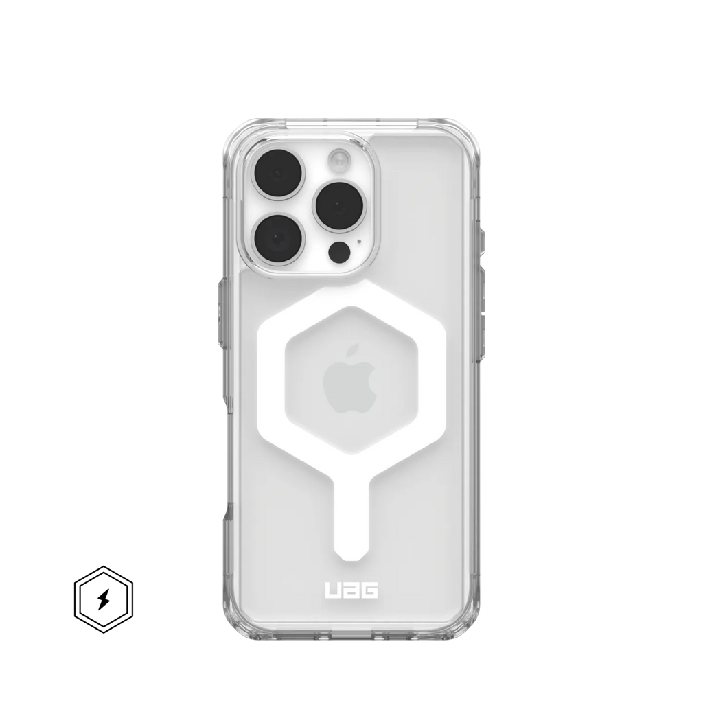 UAG Plyo Clear Case & MagSafe for iPhone 16 Pro Max 6.9 - Ice / White