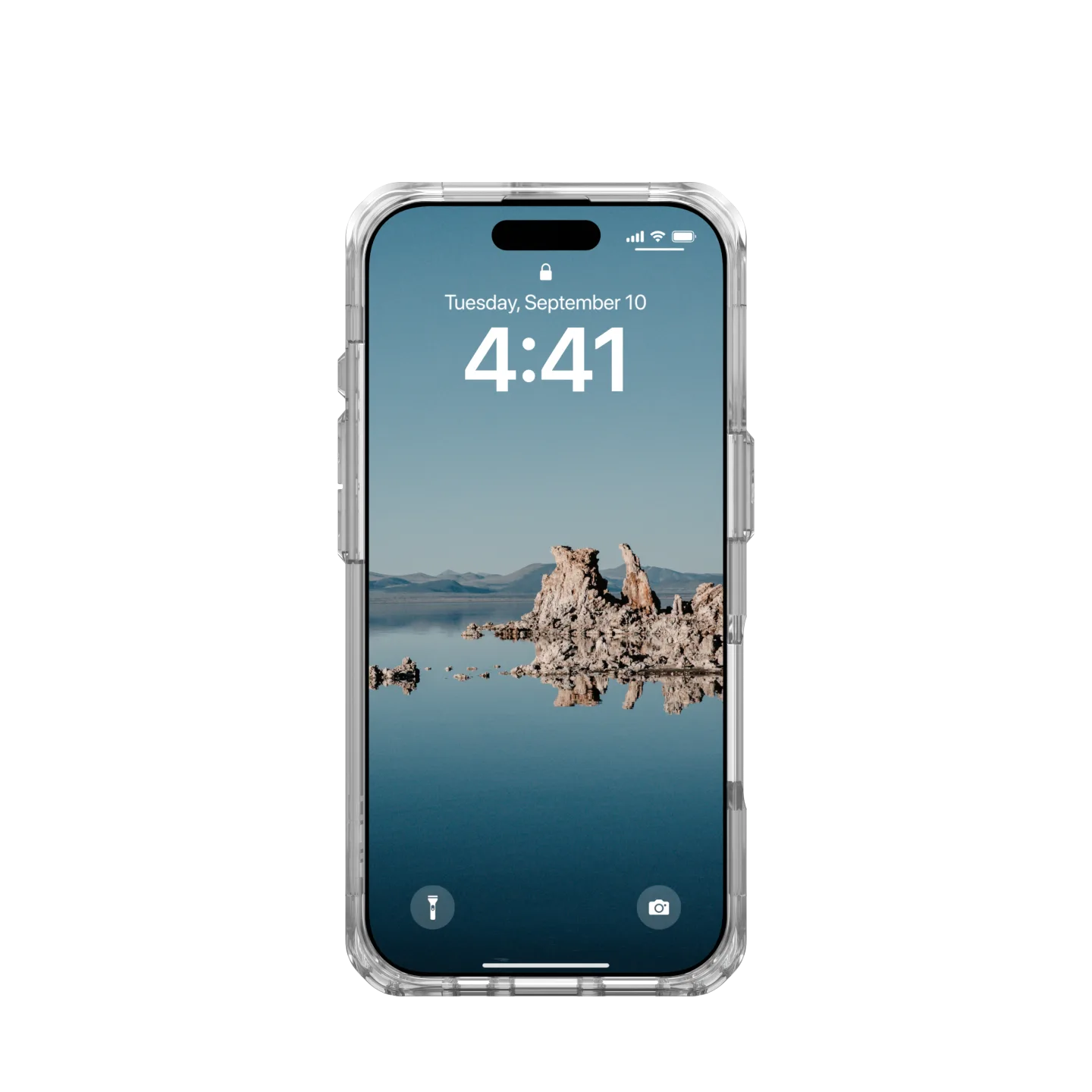 UAG Plyo Clear Case & MagSafe for iPhone 16 Pro Max 6.9 - Ice / White