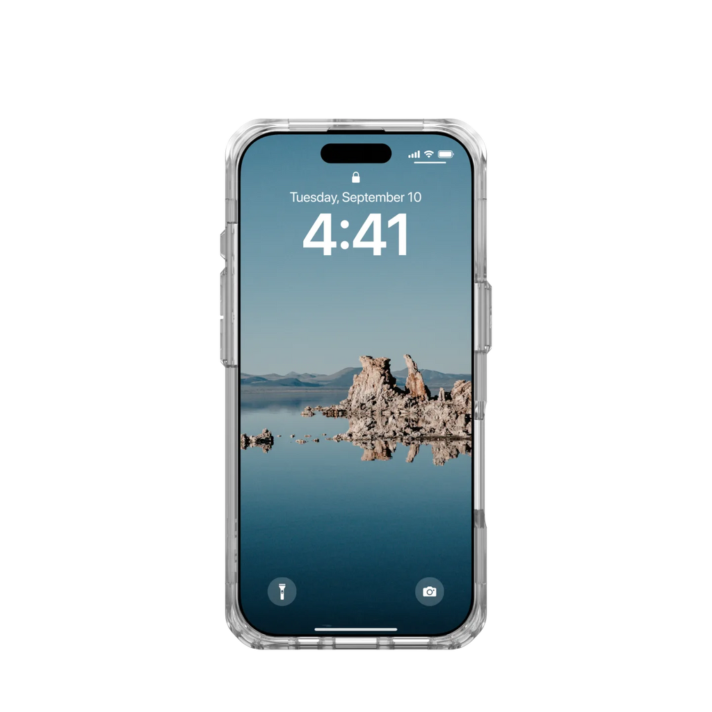 UAG Plyo Clear Case & MagSafe for iPhone 16 Pro Max 6.9 - Ice / White