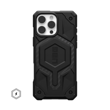 Load image into Gallery viewer, UAG Monarch Pro iPhone 16 Pro Max 6.9 Case &amp; MagSafe - Carbon Fibre Black