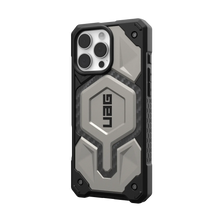 Load image into Gallery viewer, UAG Monarch Pro iPhone 16 Pro 6.3 Case &amp; MagSafe - Titanium