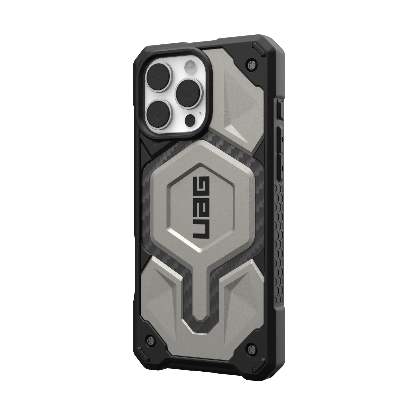 UAG Monarch Pro iPhone 16 Pro Max 6.9 Case & MagSafe - Titanium