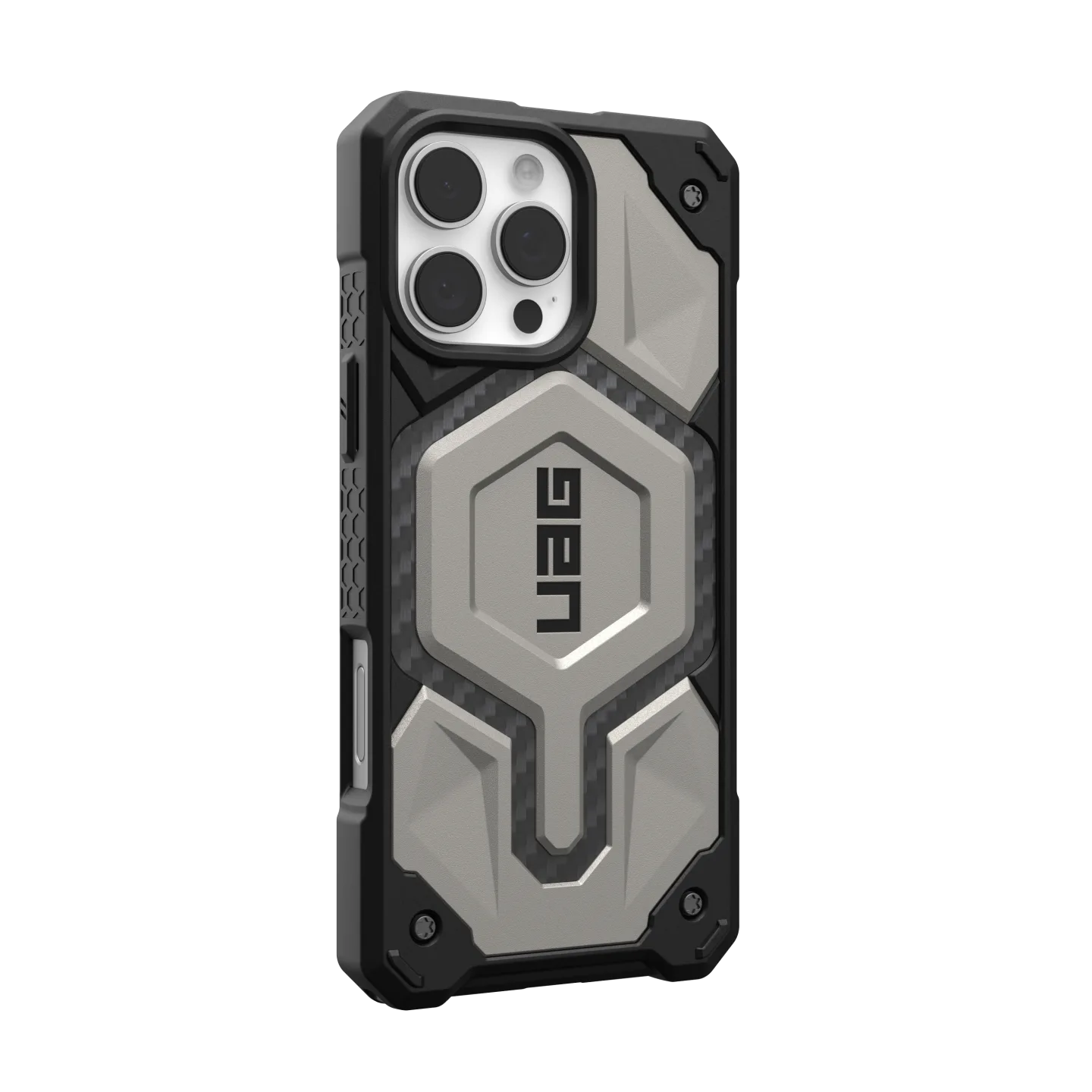UAG Monarch Pro iPhone 16 Pro Max 6.9 Case & MagSafe - Titanium