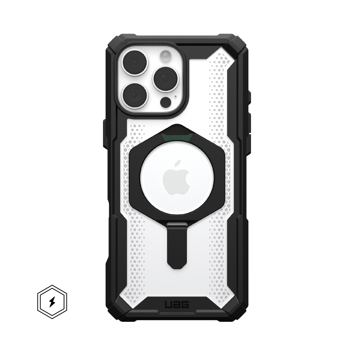 UAG Plasma XTE Tough Case & MagSafe iPhone 16 Pro 6.3 - Clear Black