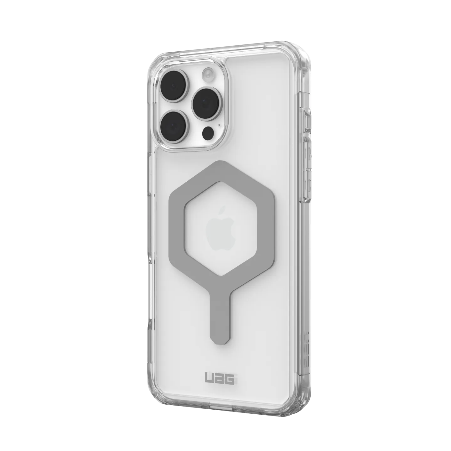UAG Plyo Clear Case & MagSafe for iPhone 16 Pro Max 6.9 - Ice / Silver