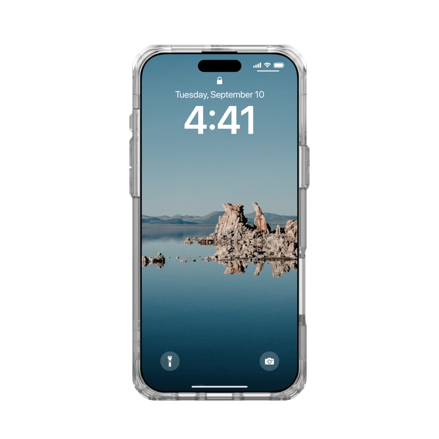 UAG Plyo Clear Case & MagSafe for iPhone 16 Pro Max 6.9 - Ice / Silver