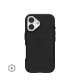 UAG Civilian Rugged Slim iPhone 16 Plus 6.7 Case & MagSafe - Black