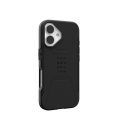 UAG Civilian Rugged Slim iPhone 16 Plus 6.7 Case & MagSafe - Black