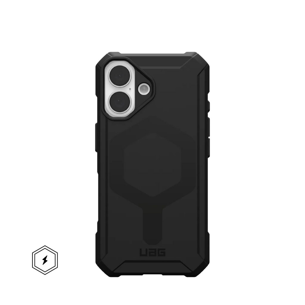 UAG Essential Armor Case & MagSafe iPhone 16 Standard 6.1 - Black