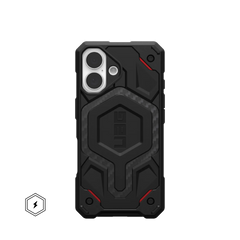 UAG Monarch Pro Kevlar iPhone 16 6.1 Case & MagSafe - Kevlar Black