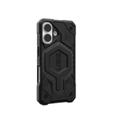 UAG Monarch Pro iPhone 16 6.1 Standard Case & MagSafe - Carbon Fibre Black