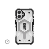 UAG Pathfinder Case & MagSafe iPhone 16 Standard 6.1 - Ice Silver