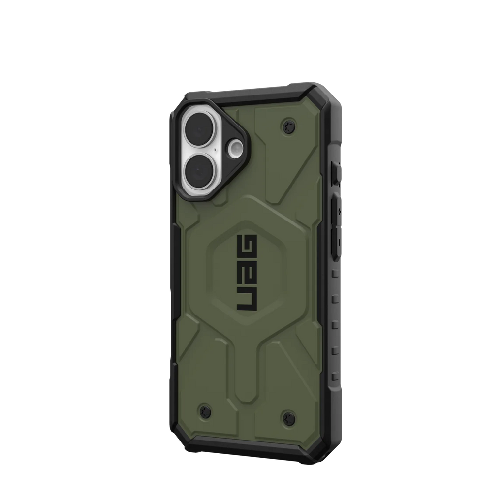 UAG Pathfinder Rugged & Light iPhone 16 Standard 6.1 Case & MagSafe - Olive