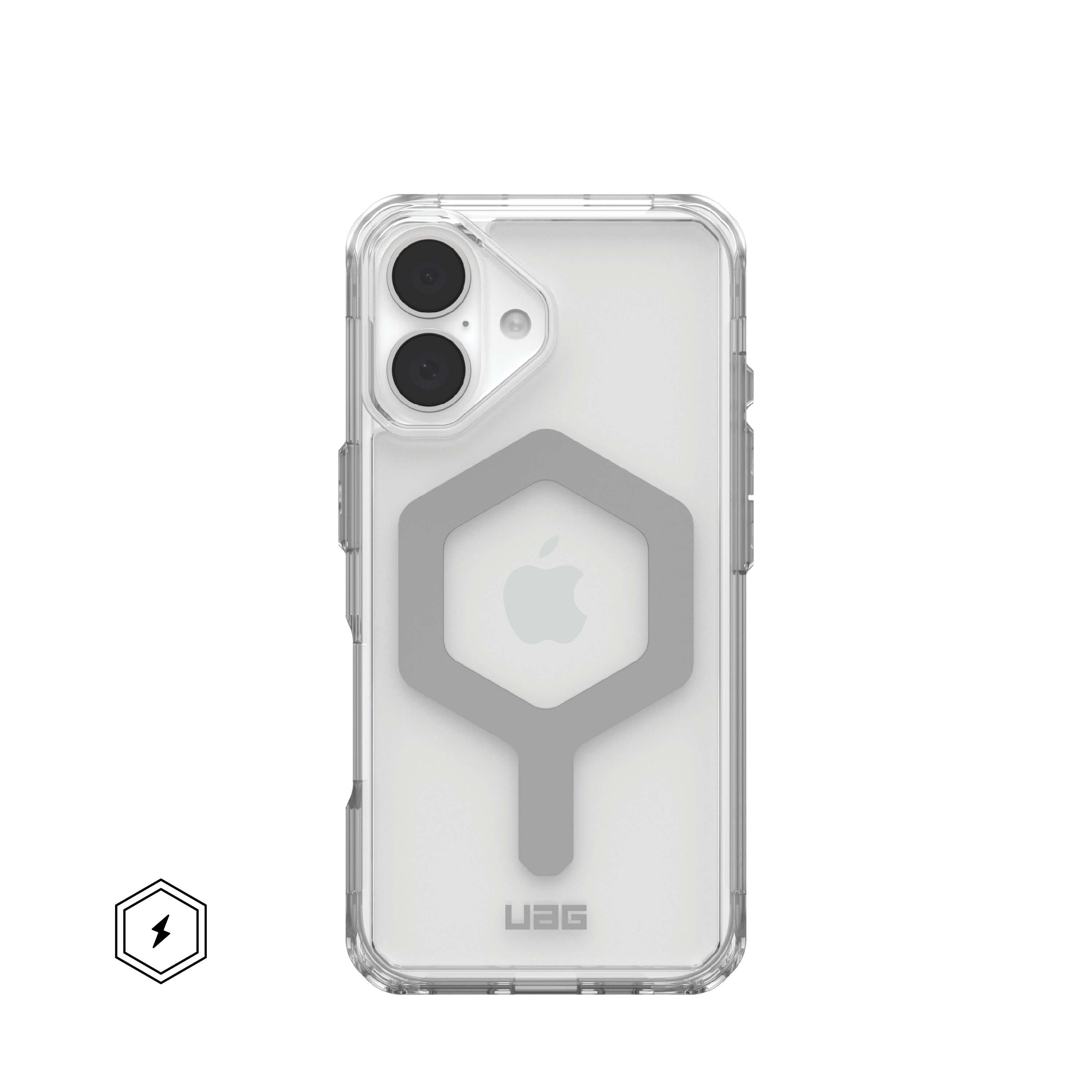 UAG Plyo Clear Case & MagSafe for iPhone 16 Pro Max 6.9 - Ice / White
