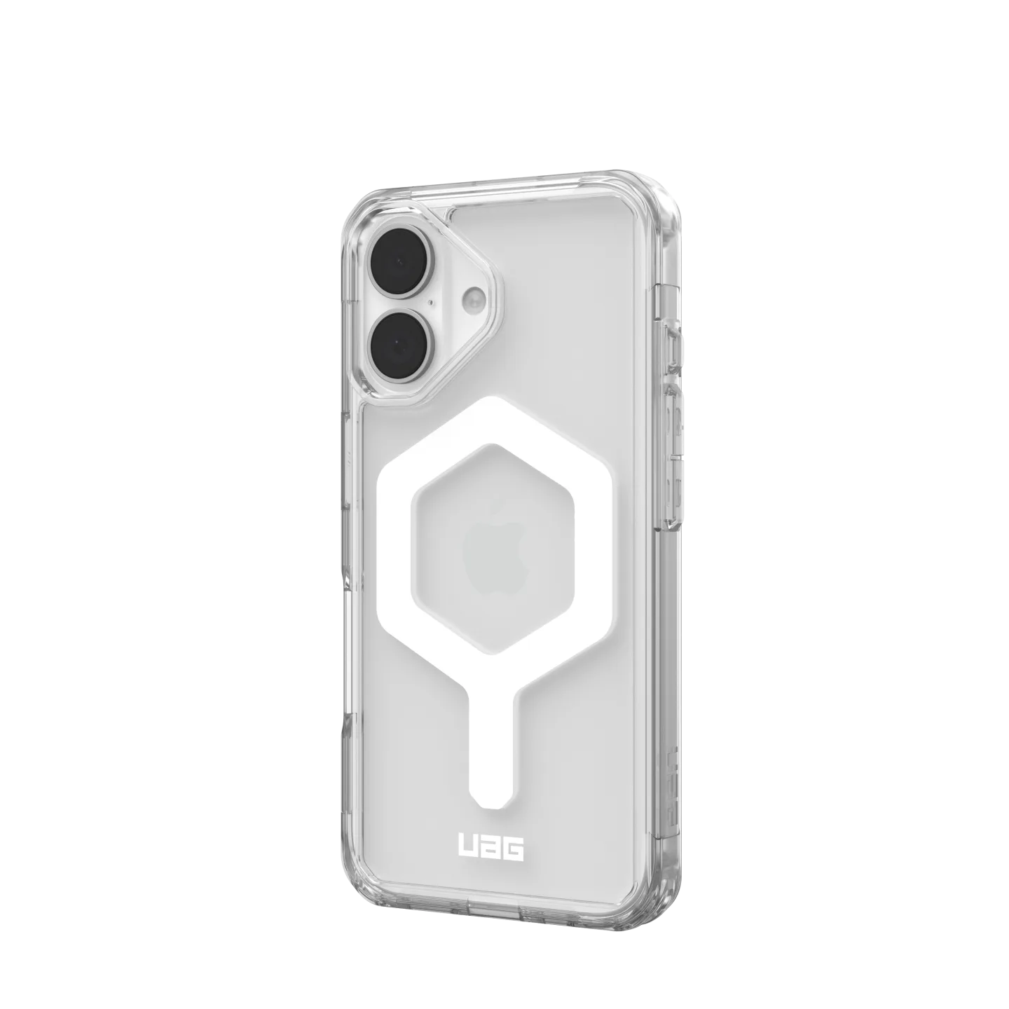 UAG Plyo iPhone 16 Plus 6.7 Standard Case & MagSafe - Ice / White