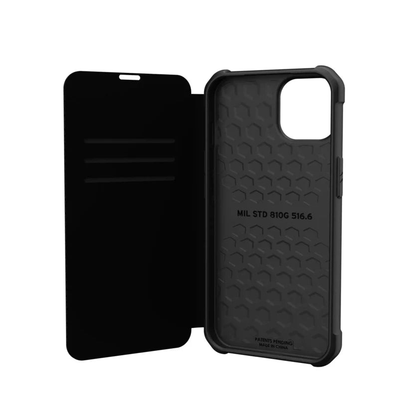 UAG Metropolis Rugged Folio Case Kevlar iPhone 14 / 13 Standard 6.1 Black