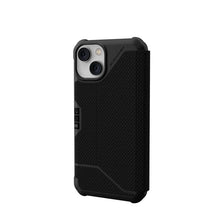 Load image into Gallery viewer, UAG Metropolis Rugged Folio Case Kevlar iPhone 14 / 13 Standard 6.1 Black