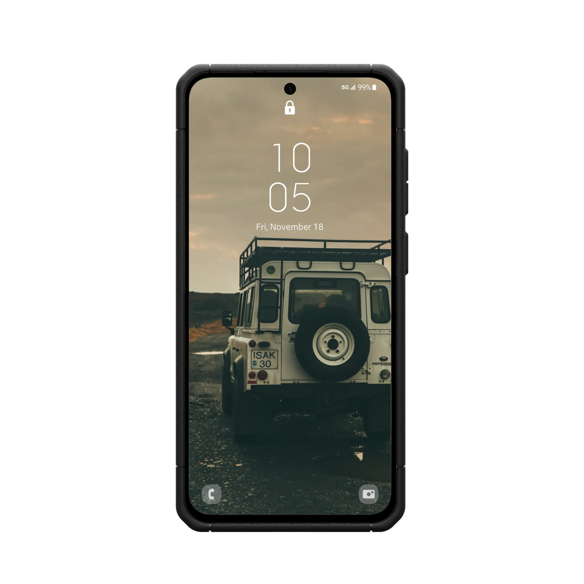 UAG Scout Slim Rugged Case Samsung Galaxy S24 FE  - Black