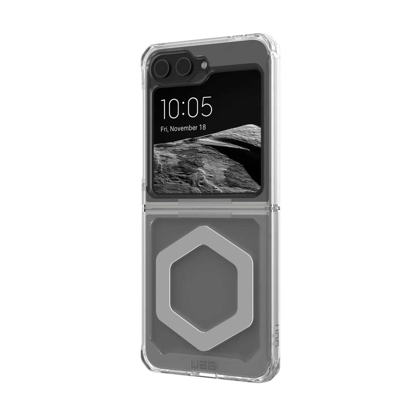 UAG Plyo Pro Case for Samsung Galaxy Z Flip 6 / Flip 7 FE) - Ice/Silver