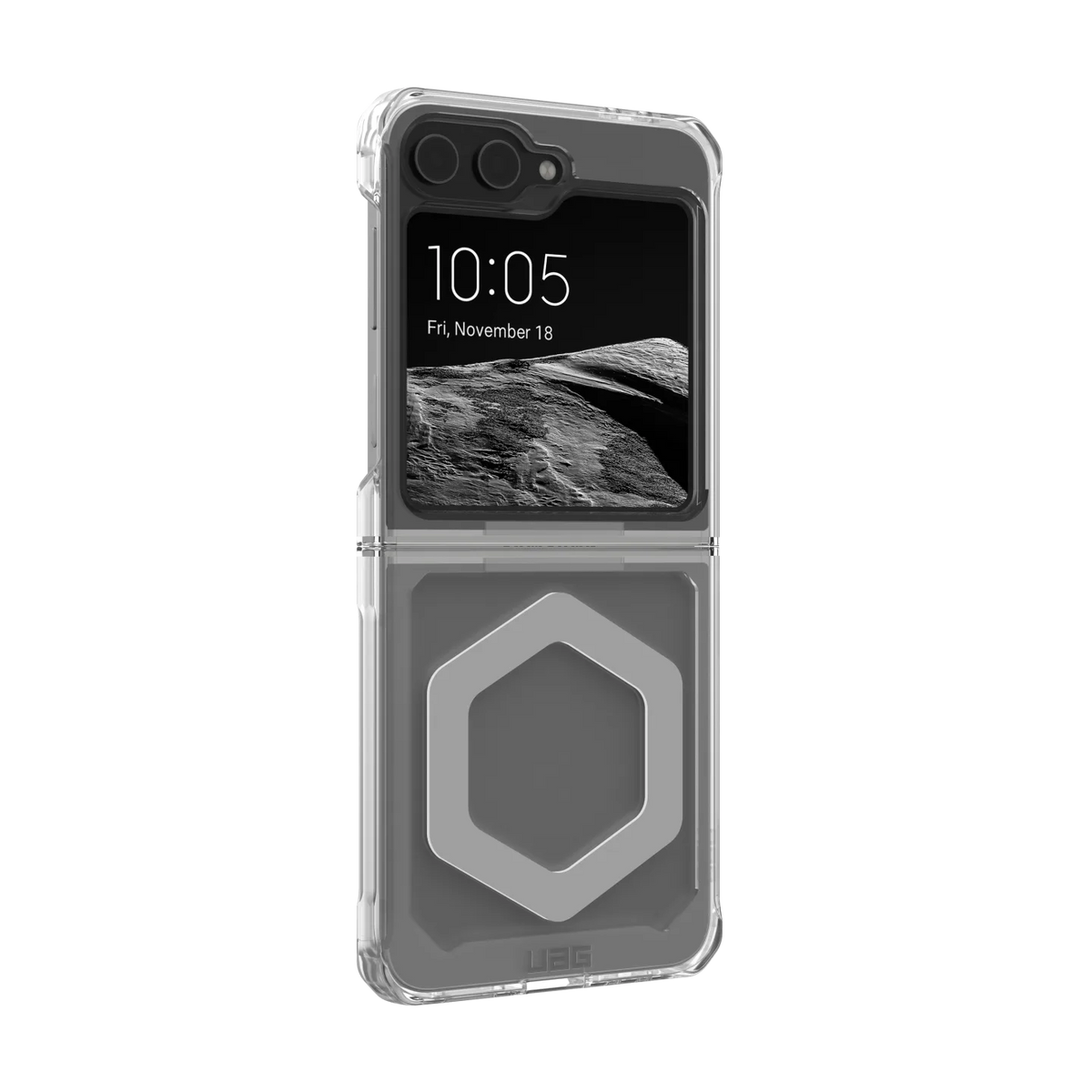 UAG Plyo Pro Case for Samsung Galaxy Z Flip 6 / Flip 7 FE) - Ice/Silver