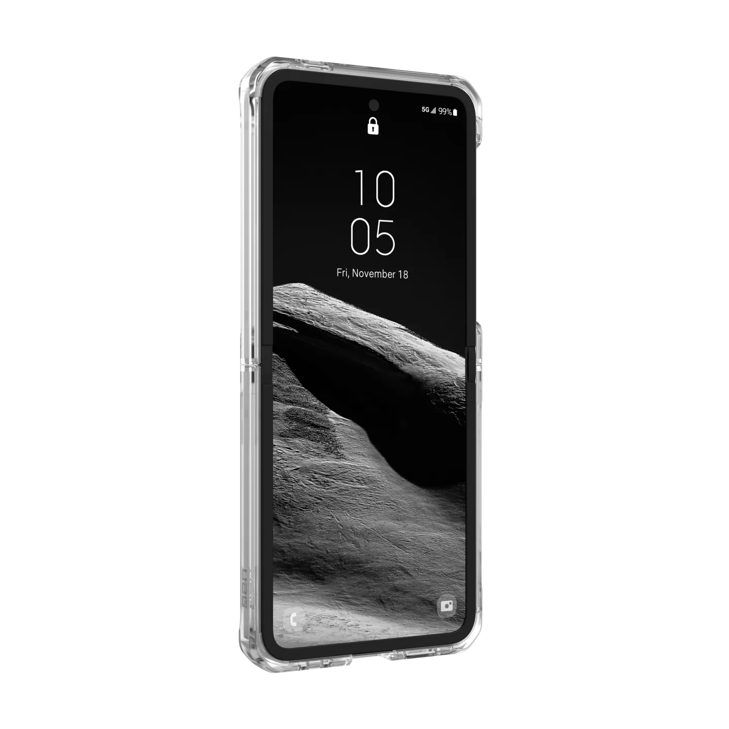 UAG Plyo Pro Case for Samsung Galaxy Z Flip 6 / Flip 7 FE) - Ice/Silver