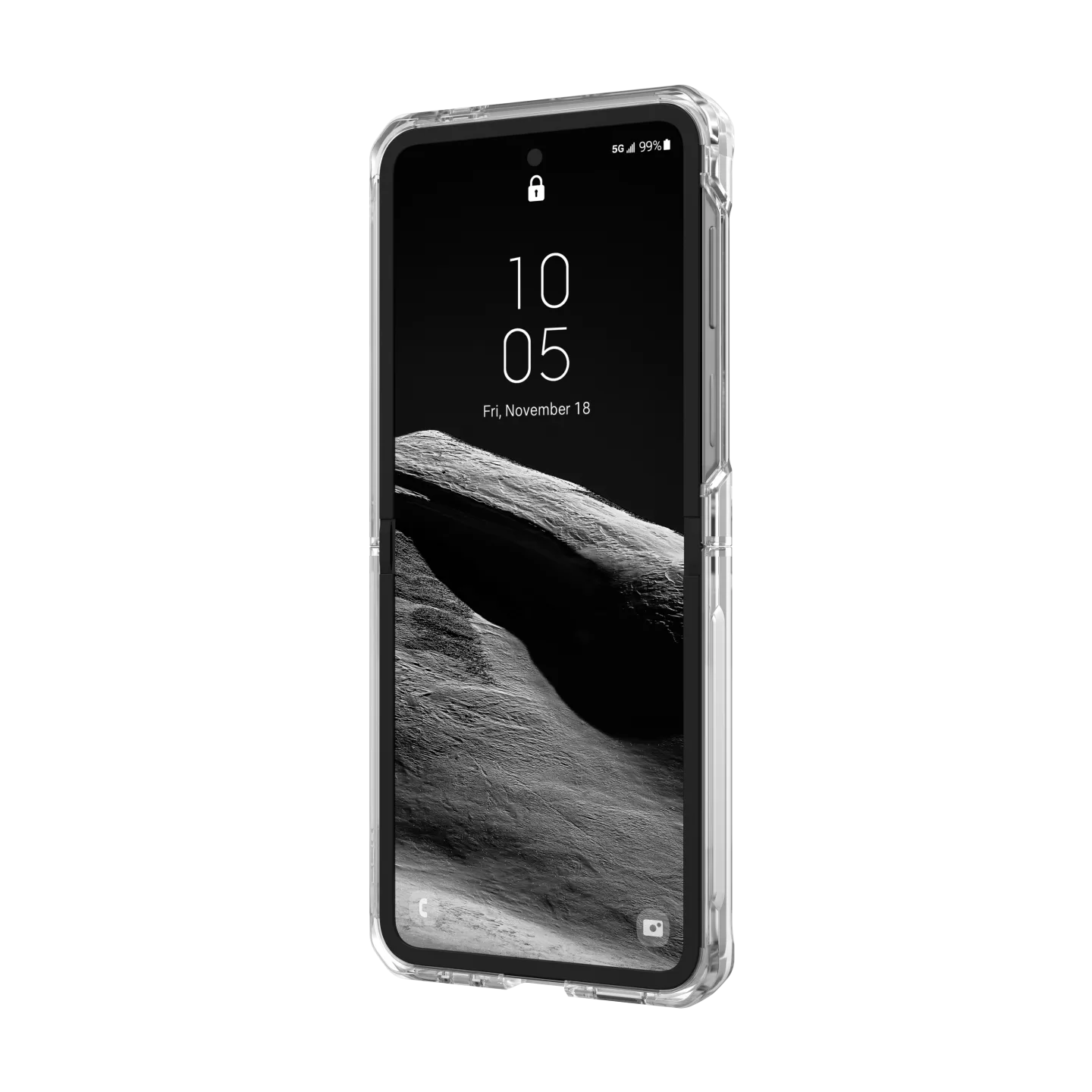 UAG Plyo Pro Case for Samsung Galaxy Z Flip 6 / Flip 7 FE) - Ice/Silver