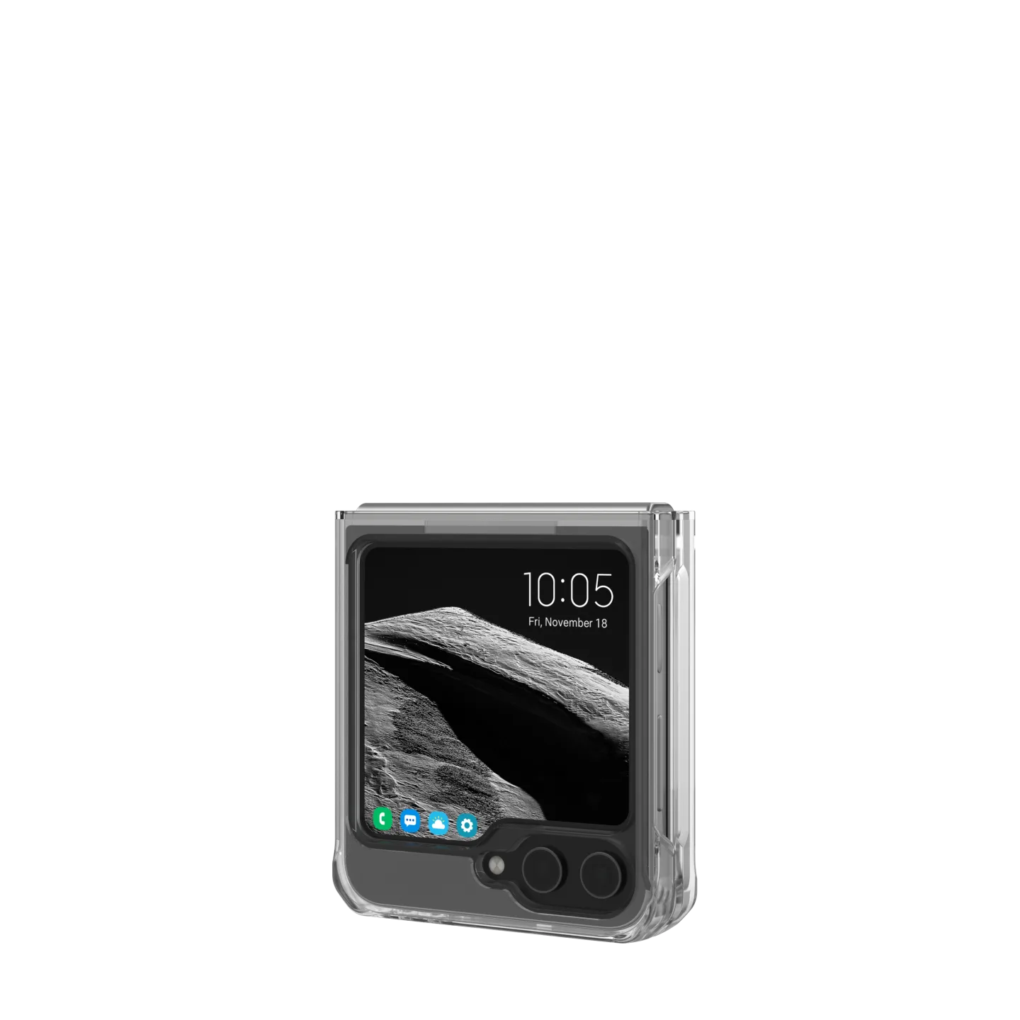 UAG Plyo Pro Case for Samsung Galaxy Z Flip 6 / Flip 7 FE) - Ice/Silver