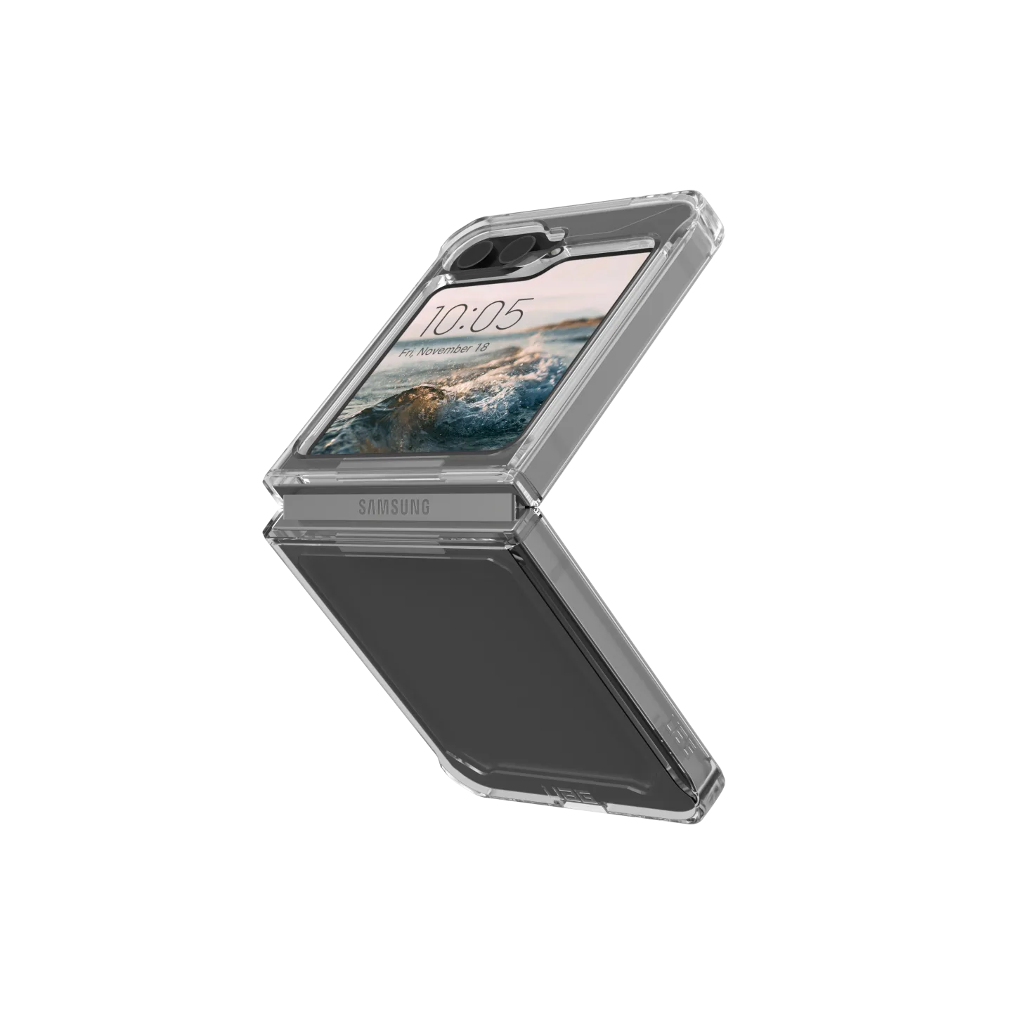 UAG Plyo Case for Samsung Galaxy Z Flip 6 / Flip 7 FE - Ice