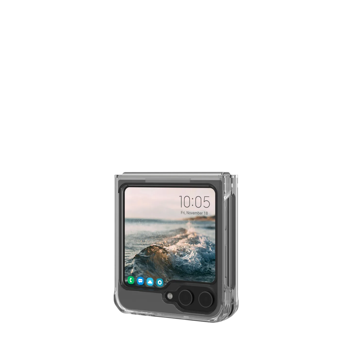 UAG Plyo Case for Samsung Galaxy Z Flip 6 / Flip 7 FE - Ice