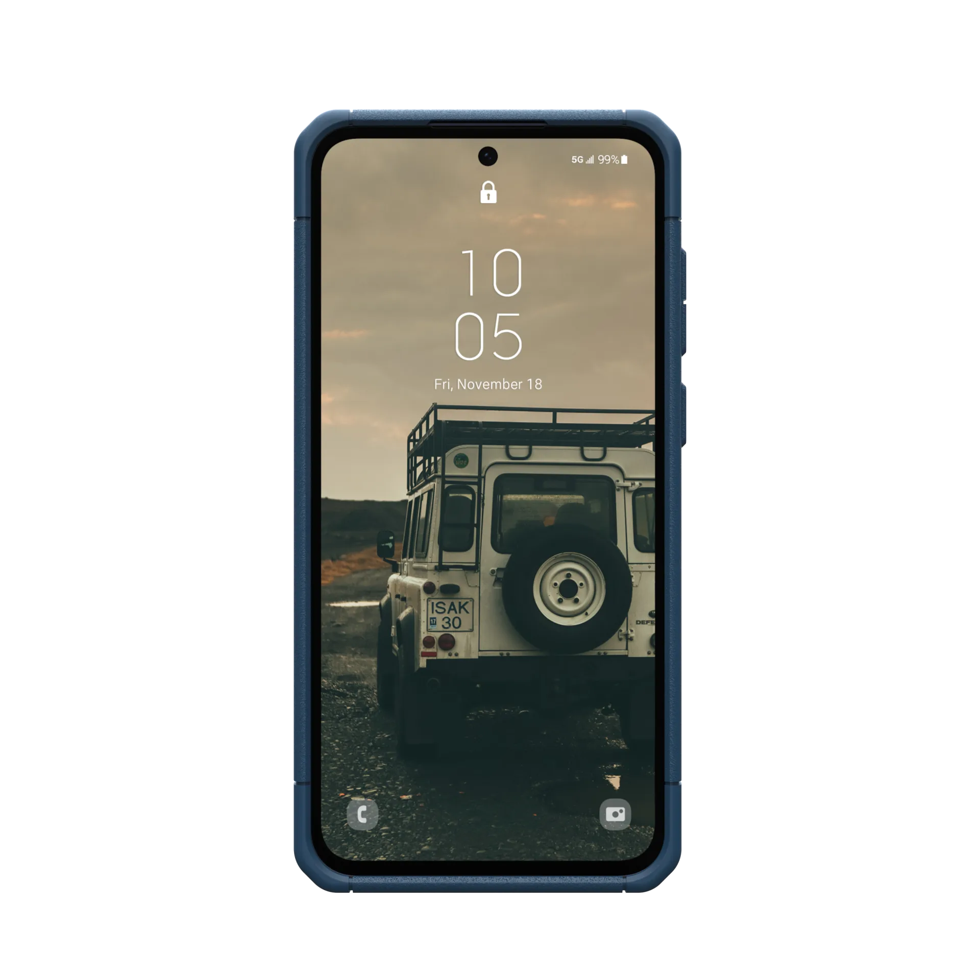 UAG Scout Tough & Rugged Case Samsung Galaxy A35 5G - Mallard Blue