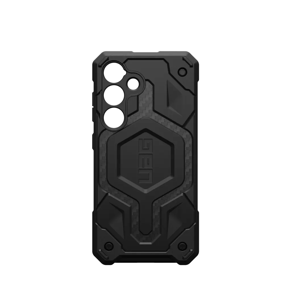 UAG Monarch Pro Rugged Case & Magnet Samsung S24 Plus 5G 6.7 - Carbon Fibre