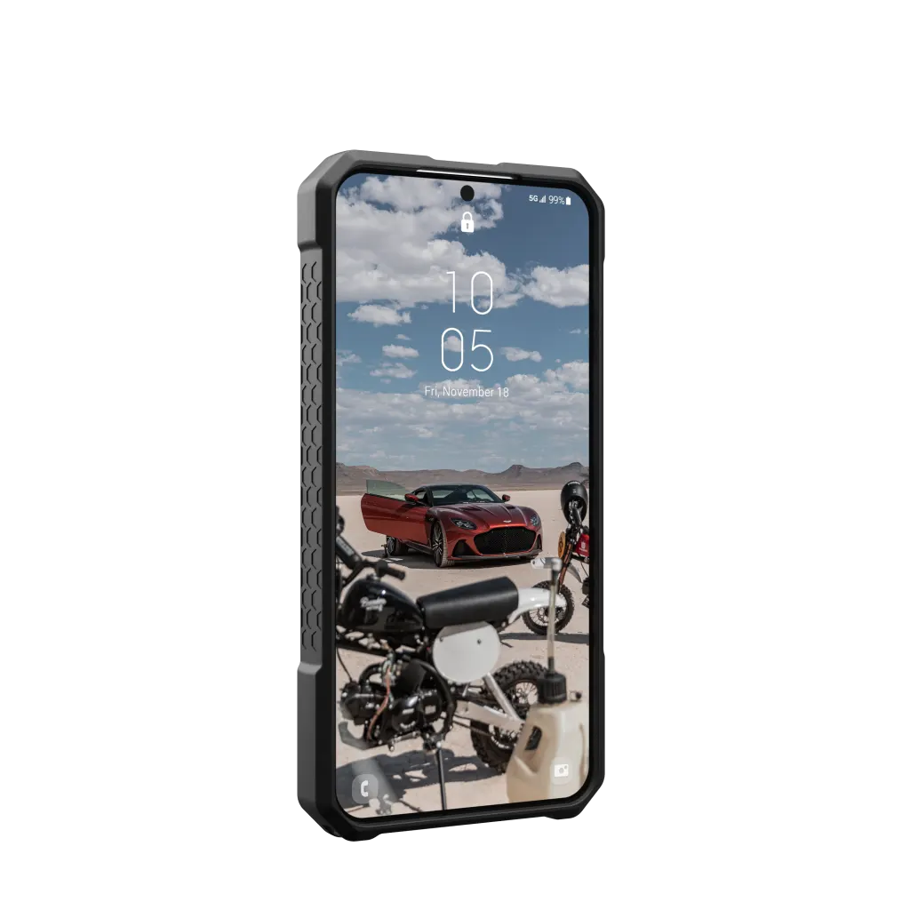 UAG Monarch Pro Rugged Case & Magnet Samsung S24 Plus 5G 6.7 - Carbon Fibre