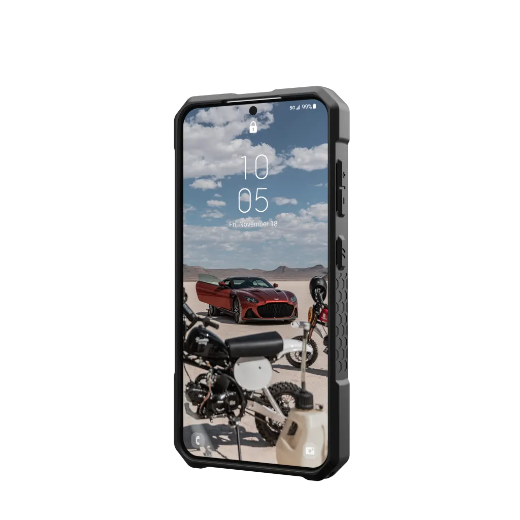 UAG Monarch Pro Rugged Case & Magnet Samsung S24 Plus 5G 6.7 - Carbon Fibre