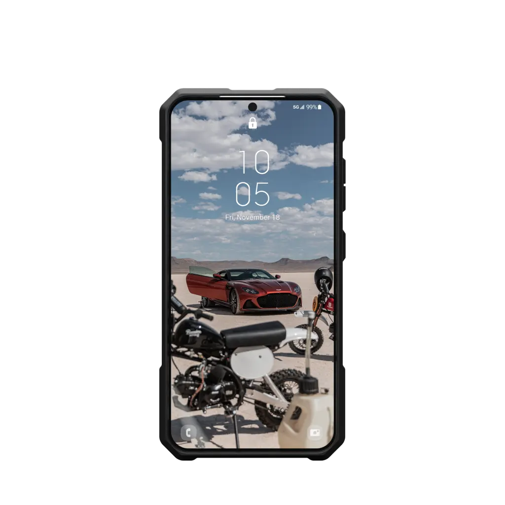 UAG Monarch Pro Rugged Case & Magnet Samsung S25 Standard 6.2 - Carbon Fibre