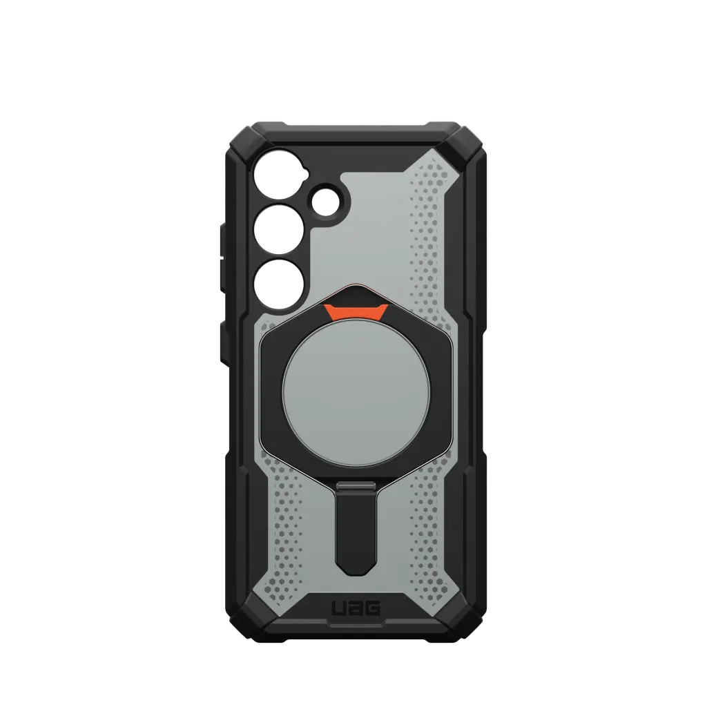 UAG Plasma XTE Case with Kickstand Samsung S24 Standard 5G 6.2 - Black Orange