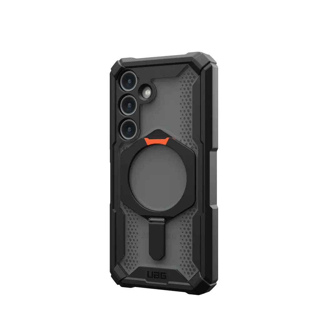 UAG Plasma XTE Case with Kickstand Samsung S24 Standard 5G 6.2 - Black Orange