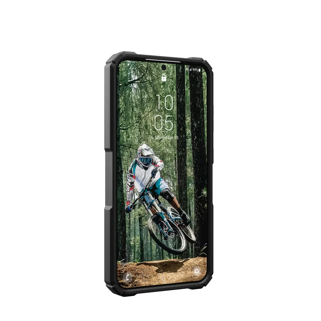 UAG Plasma XTE Case with Kickstand Samsung S24 Standard 5G 6.2 - Black Orange