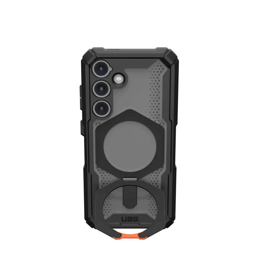 UAG Plasma XTE Case with Kickstand Samsung S24 Standard 5G 6.2 - Black Orange