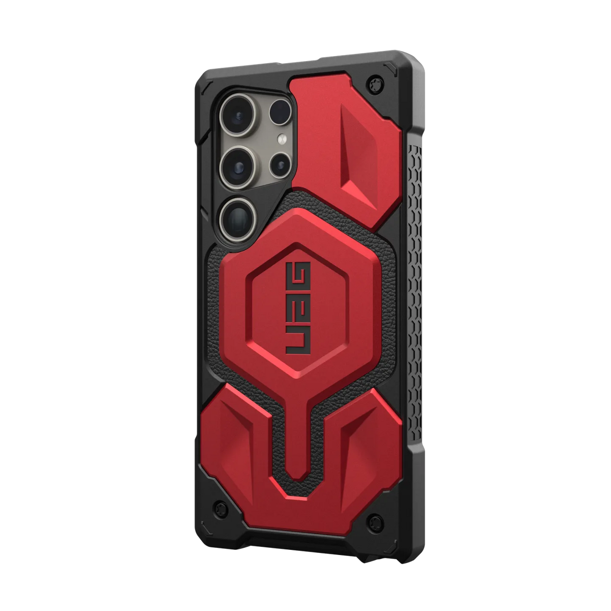 UAG Monarch Pro Rugged Case & Magnet Samsung S24 Ultra 5G 6.8 - Crimson
