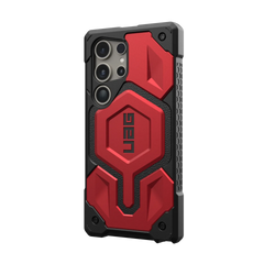 UAG Monarch Pro Rugged Case & Magnet Samsung S24 Ultra 5G 6.8 - Crimson